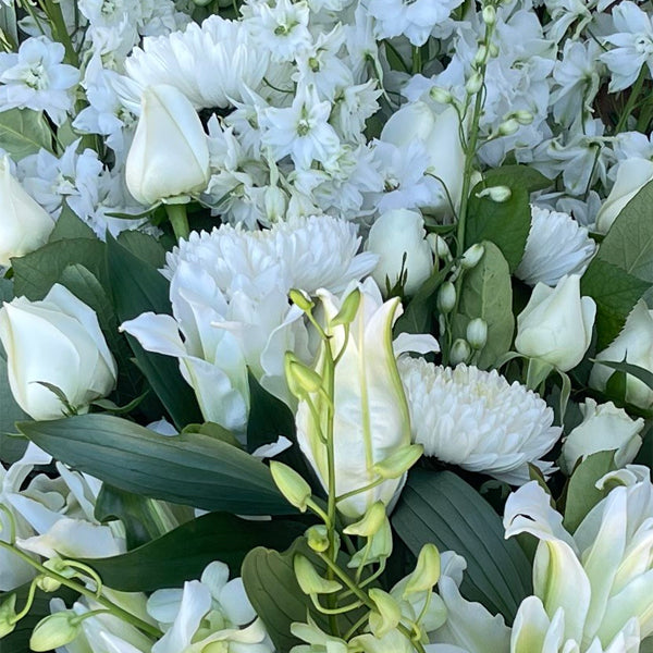 Angel - Large Hand Tied Casket Sheaf