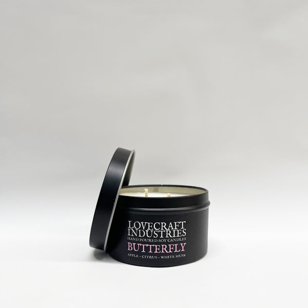Butterfly - Apple & Citrus & White Musk Candle Tin