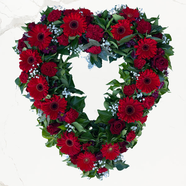 Adored - Large Heart Wreath